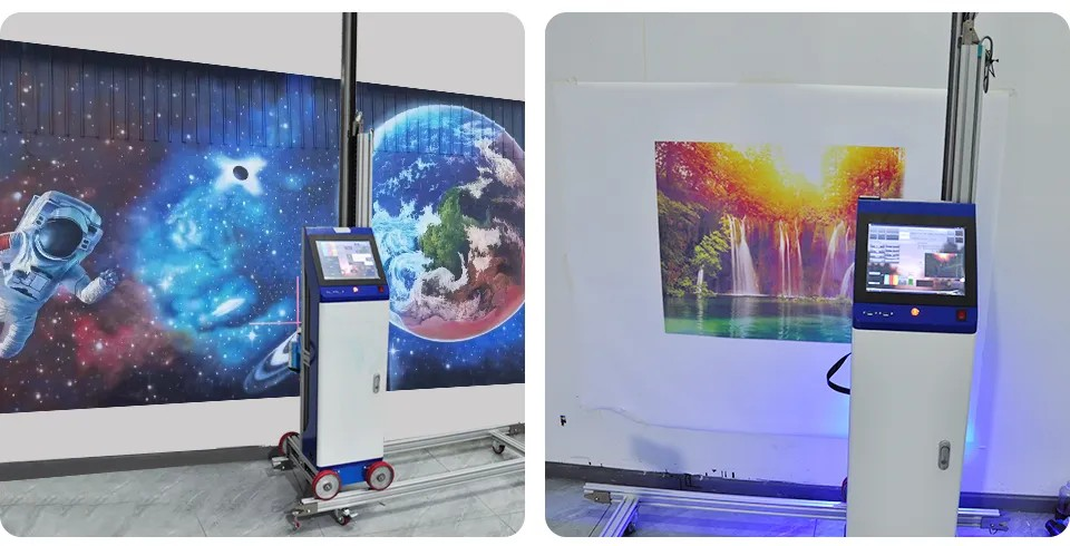 Automatic Direct To Wall Inkjet Printer